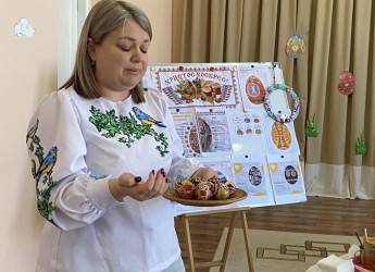 Майстер клас для батьків "Чарівна Писанка"